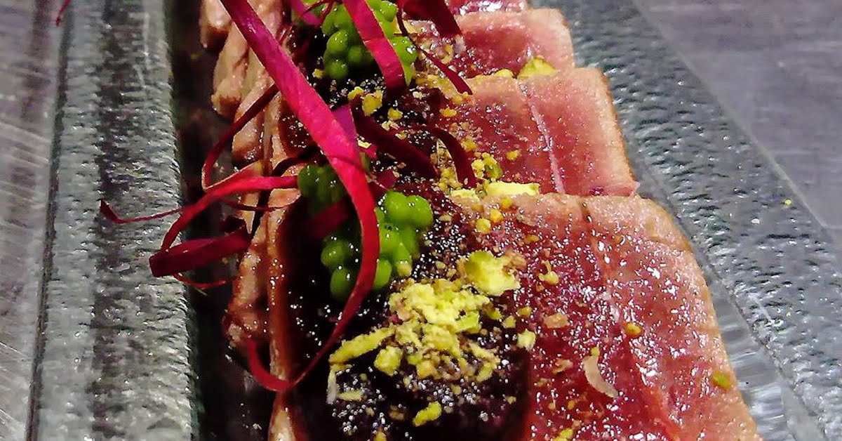 el guano restaurante tataki atún rojo